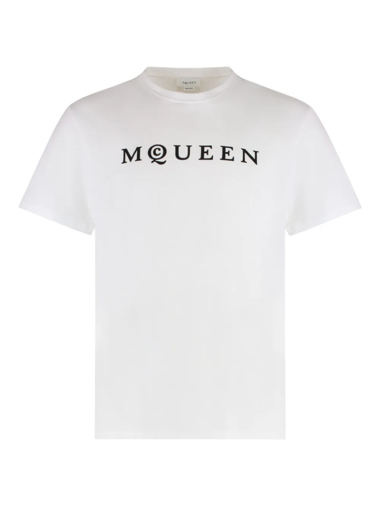 

Alexander McQueen футболка с логотипом, белый