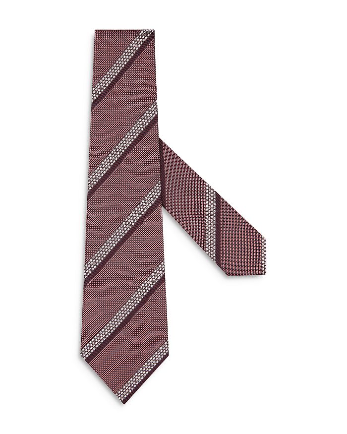 

Классический шелковый галстук ZEGNA, розовый