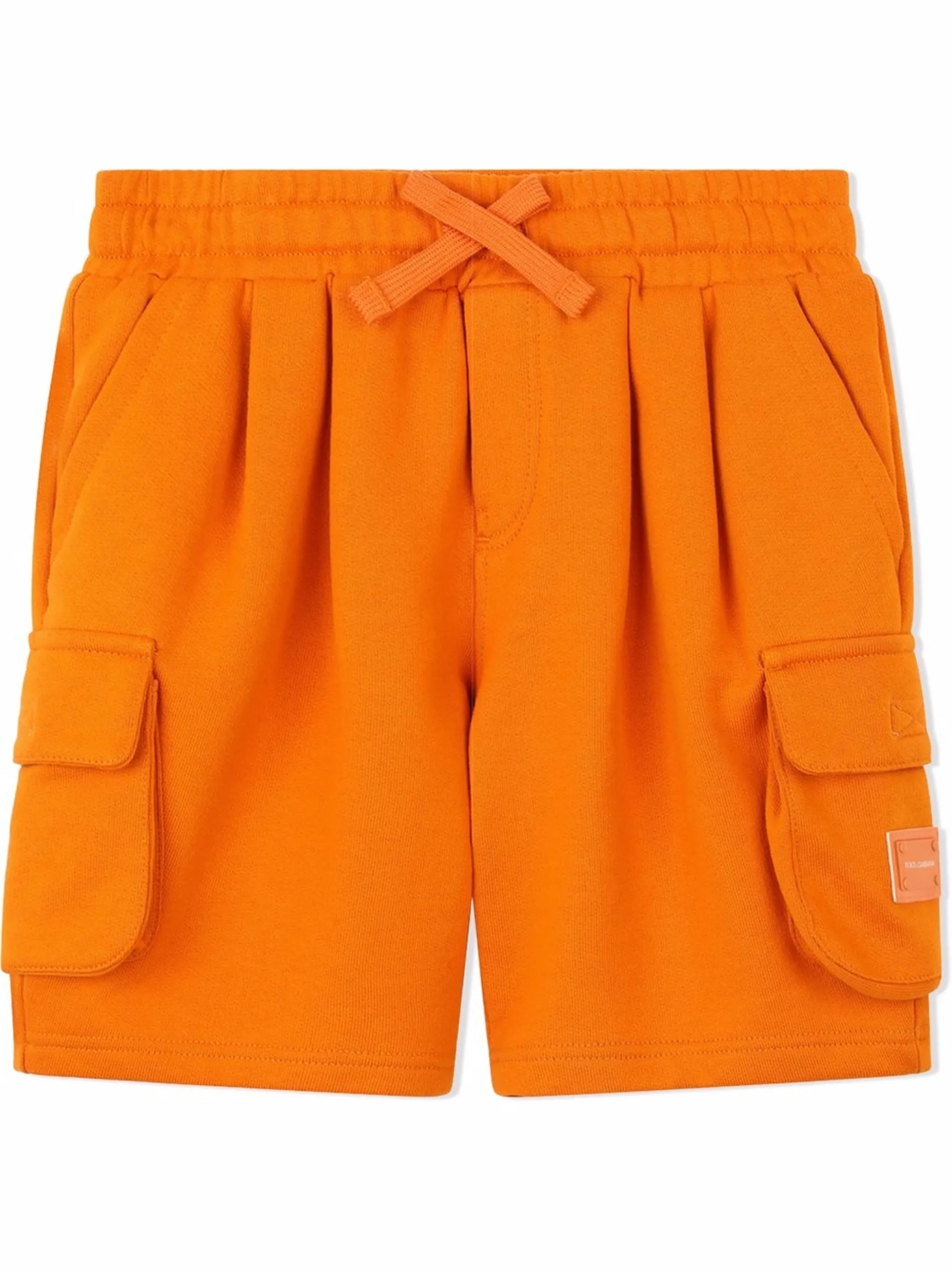 

Спортивные шорты с логотипом Dolce & Gabbana Kids, оранжевый