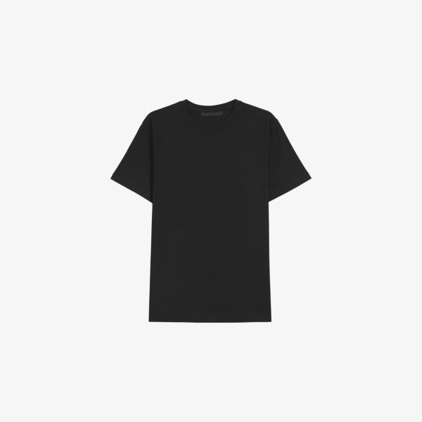 

Бекхэм x boss короткий рукав хлопковая футболка-крю Boss, черный