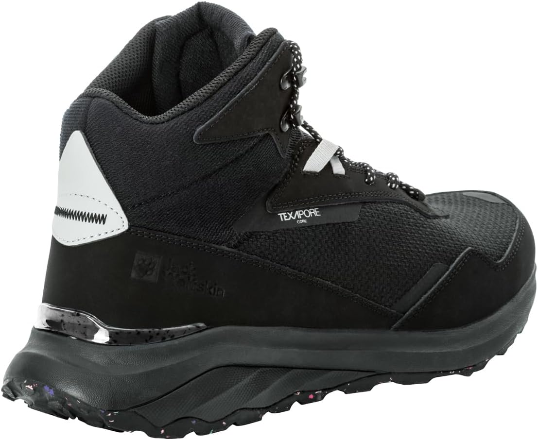Мужские ботинки Jack Wolfskin Dromoventure Texapore Mid M, Phantom — фото 3