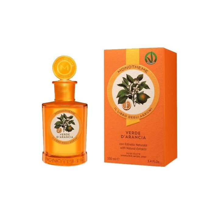 

Туалетная вода унисекс Il Libro Degli Agrumi Verde D'Arancia EDT Unisex Monotheme, 100 ml