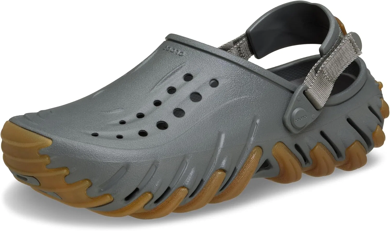 Кроксы Echo Gum Ro Clog Unisex Adult Crocs, Darkslategray