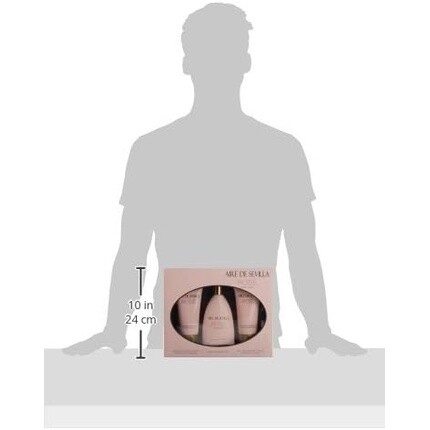Aire de Sevilla Rose Set Молочко для тела Туалетная вода Гель для душа для женщин — набор из 3 шт. Instituto Español — фото 3