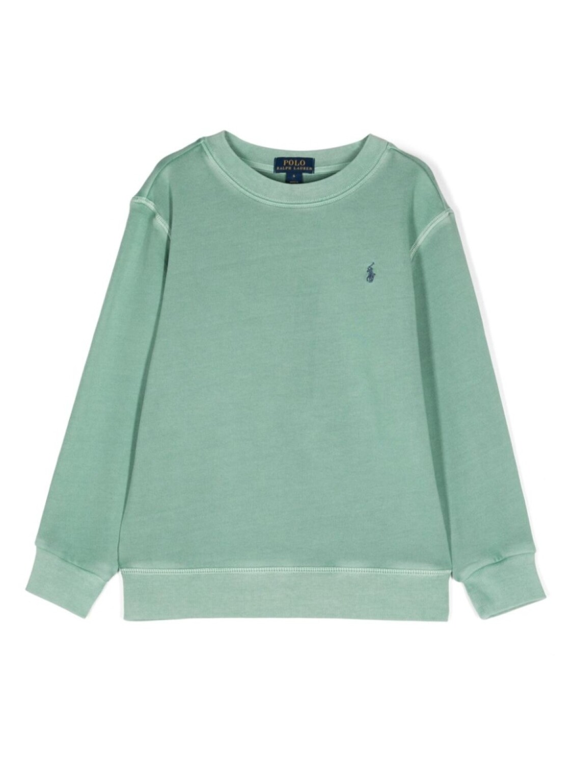

Ralph Lauren Kids толстовка с круглым вырезом и вышивкой Polo Pony, зеленый