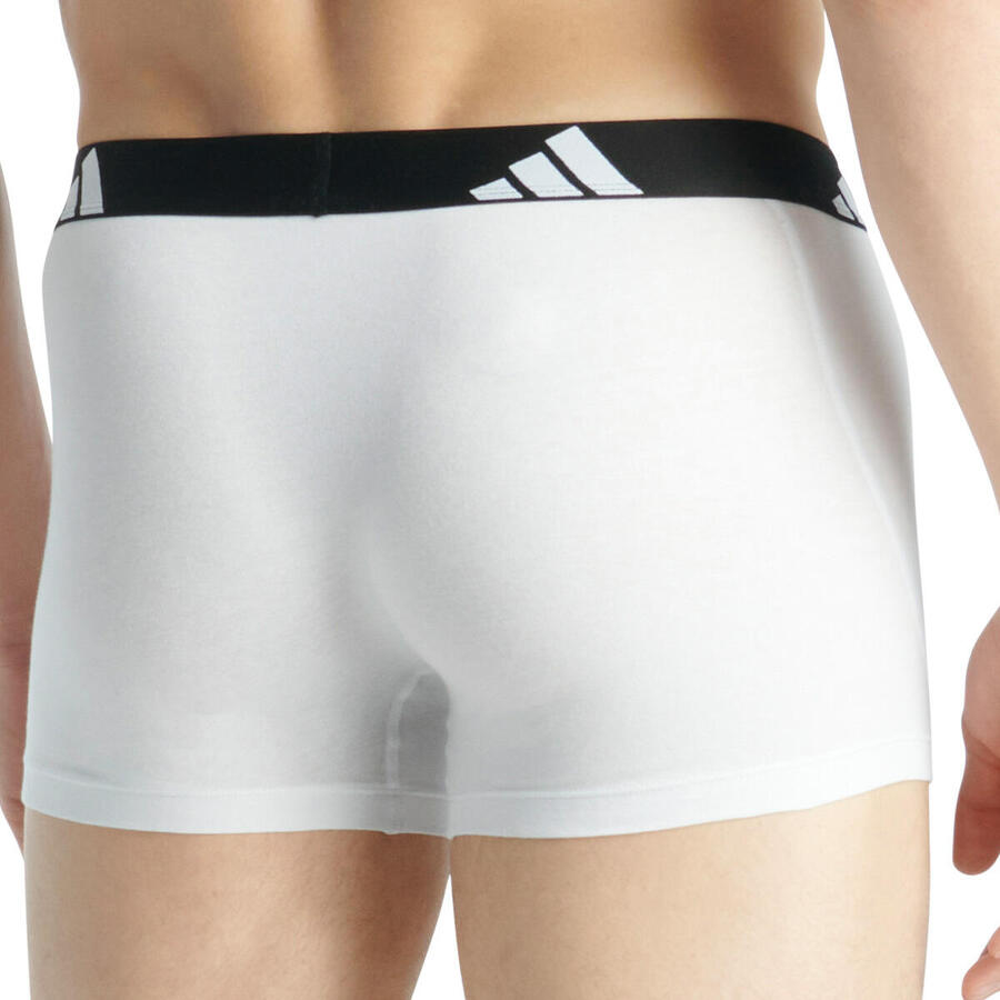 ADIDAS Мужские шорты/брюки в ретро-стиле – упаковка из 3 шт., Active Flex Cotton — фото 3