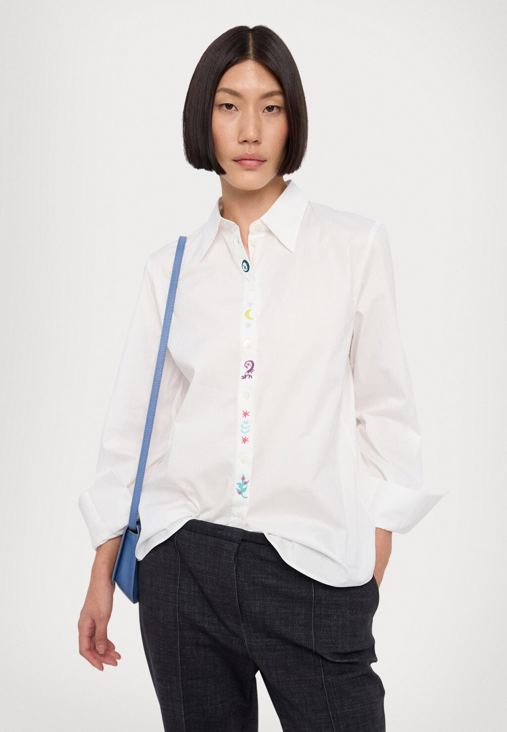 

Блузка на пуговицах SHIRT PS Paul Smith, белый