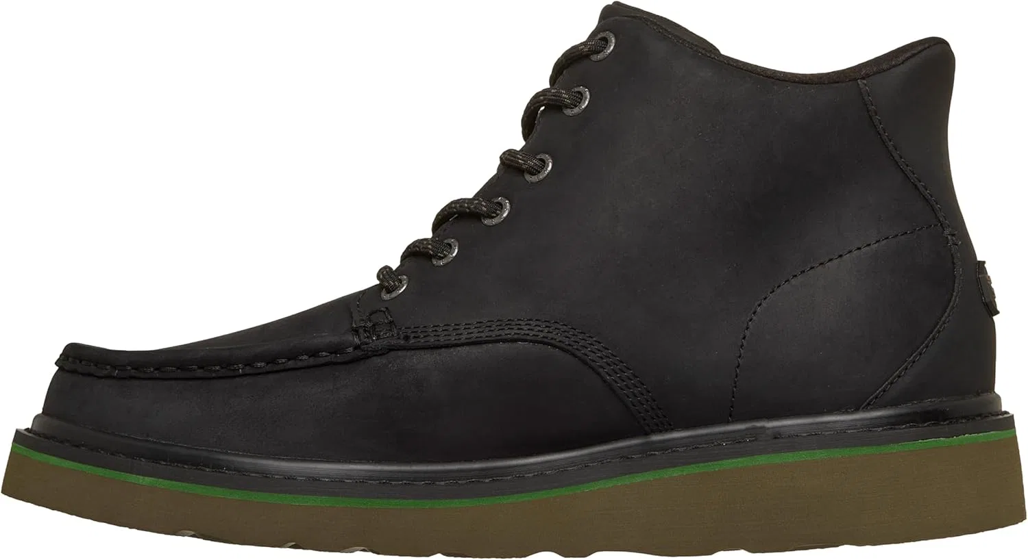 Мужские защитные туфли Skechers John Deere Brockman 2.0 Moc Toe на шнуровке, Black — фото 2