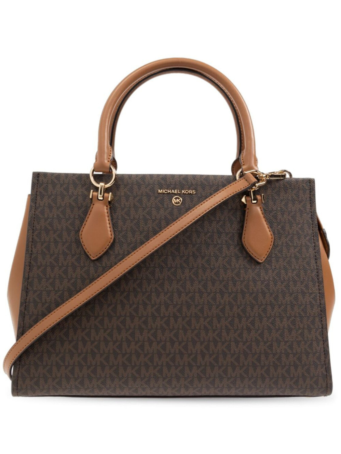 

Michael Michael Kors сумка-тоут с монограммой, коричневый
