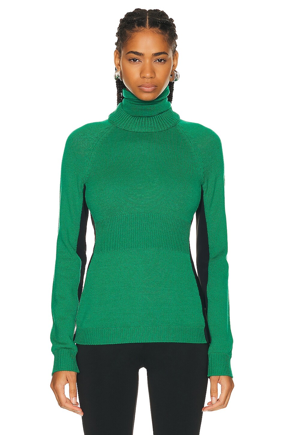 

Свитер Moncler Grenoble Long Sleeve Turtleneck Top, зеленый