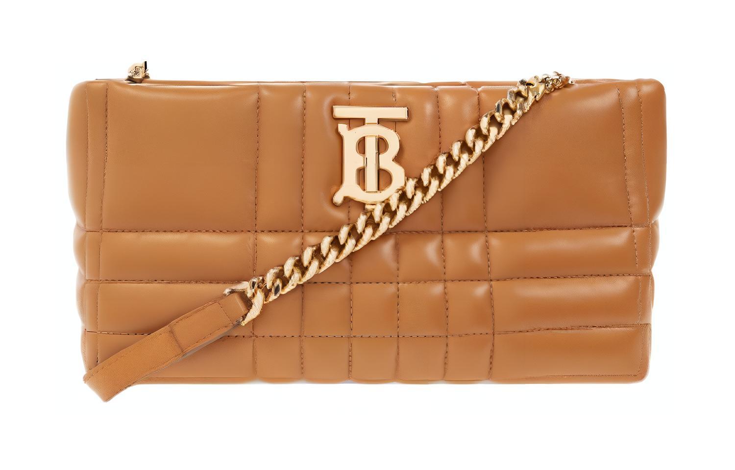

Burberry Сумка через плечо из овчины, женская, коричневого цвета
