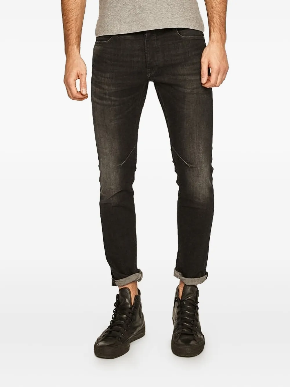 

Джинсы скинни с пятью карманами G-Star RAW, черный