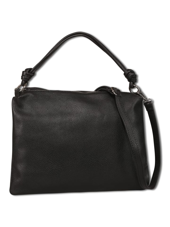 

Сумка через плечо Toscanto, кожа, черная, ок. 37 см