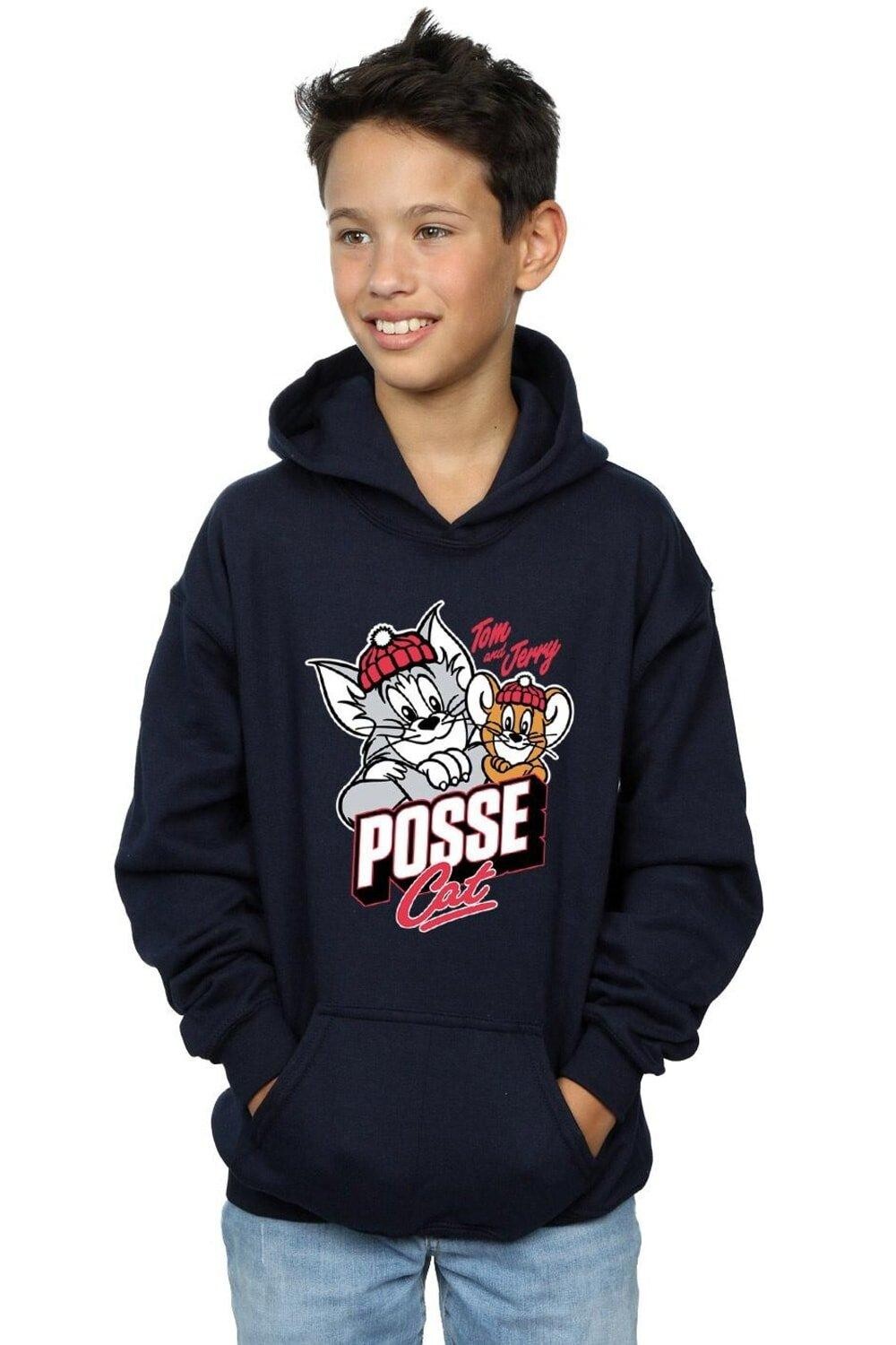 

Толстовка Posse Cat Tom & Jerry, темно-синий