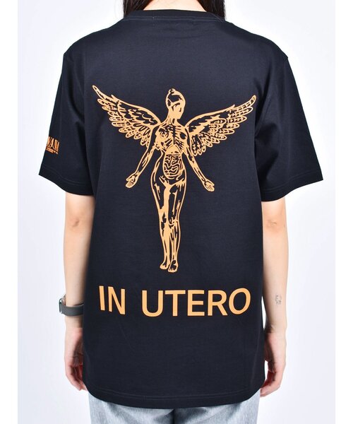 

Футболка из мерсеризованного трикотажа с принтом на спине, ICONIQ TRANSITION, черный