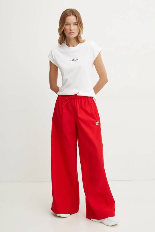 Футболка Essentials Linear из хлопка Adidas, бежевый — фото 2