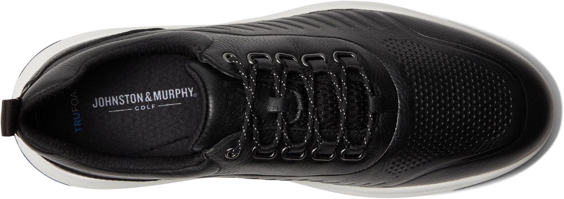 Кроссовки Johnston & Murphy Amherst Gl1 Luxe Hybrid, цвет Black Waterproof Full Grain — фото 2
