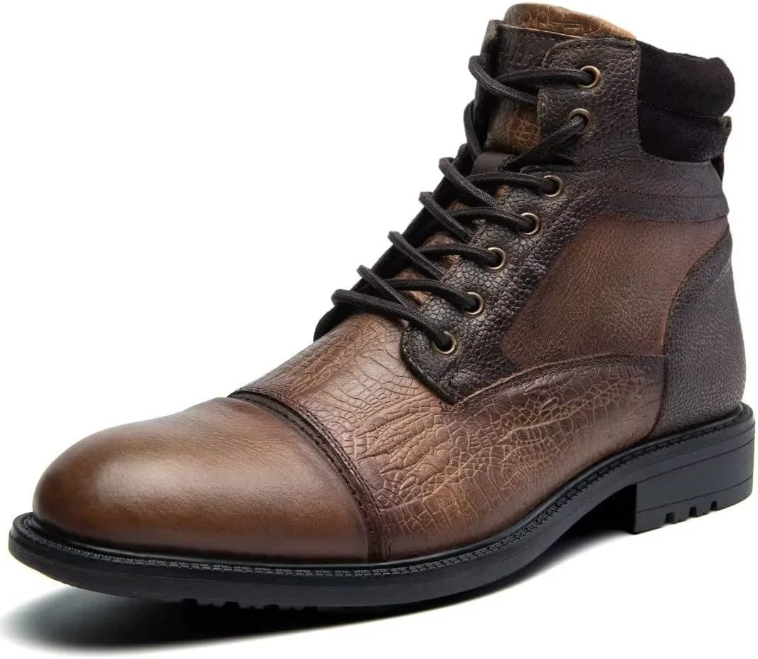 

Мужские ботинки Chelsea Arkbird, стильные и комфортные кожаные ботинки Чакка с молнией, коричневый