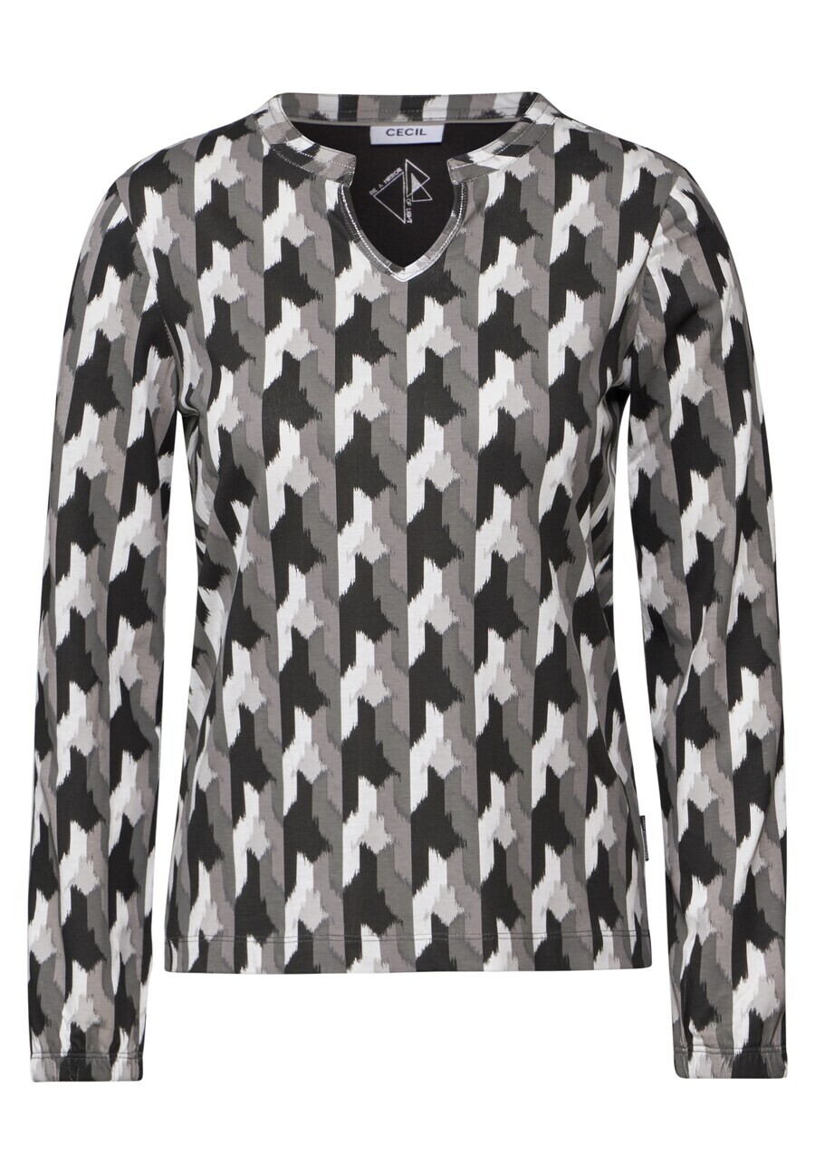 

Лонгслив CECIL Shirt, черный