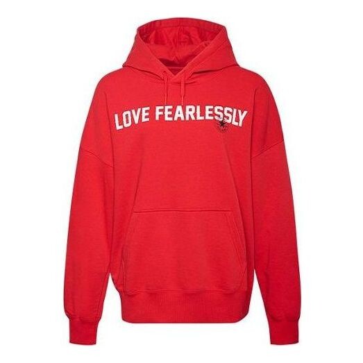 

Свитер love the progress 2.0 oversized pullover hoodie 'red' Converse, красный