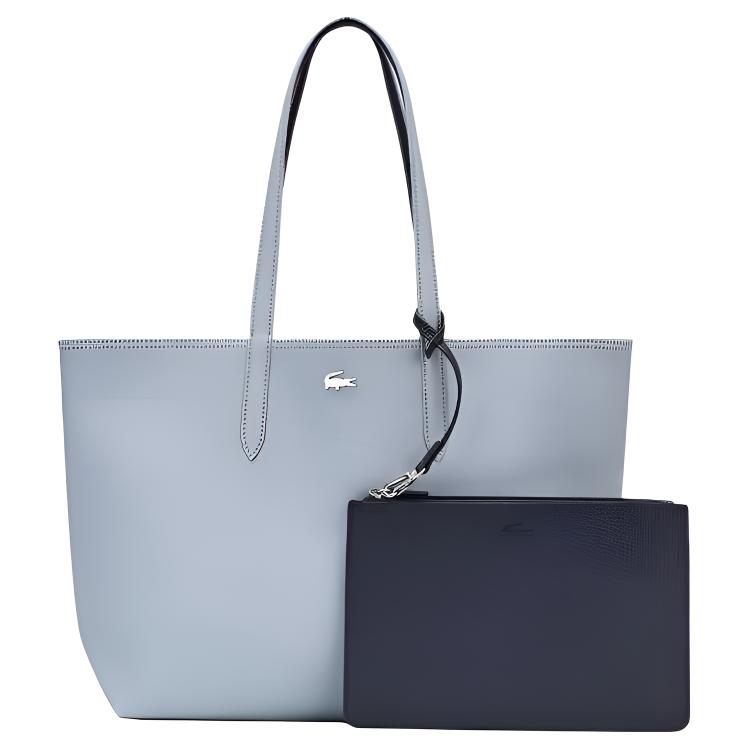 

LACOSTE Модная минималистская сумка-шопер, Gray Blue
