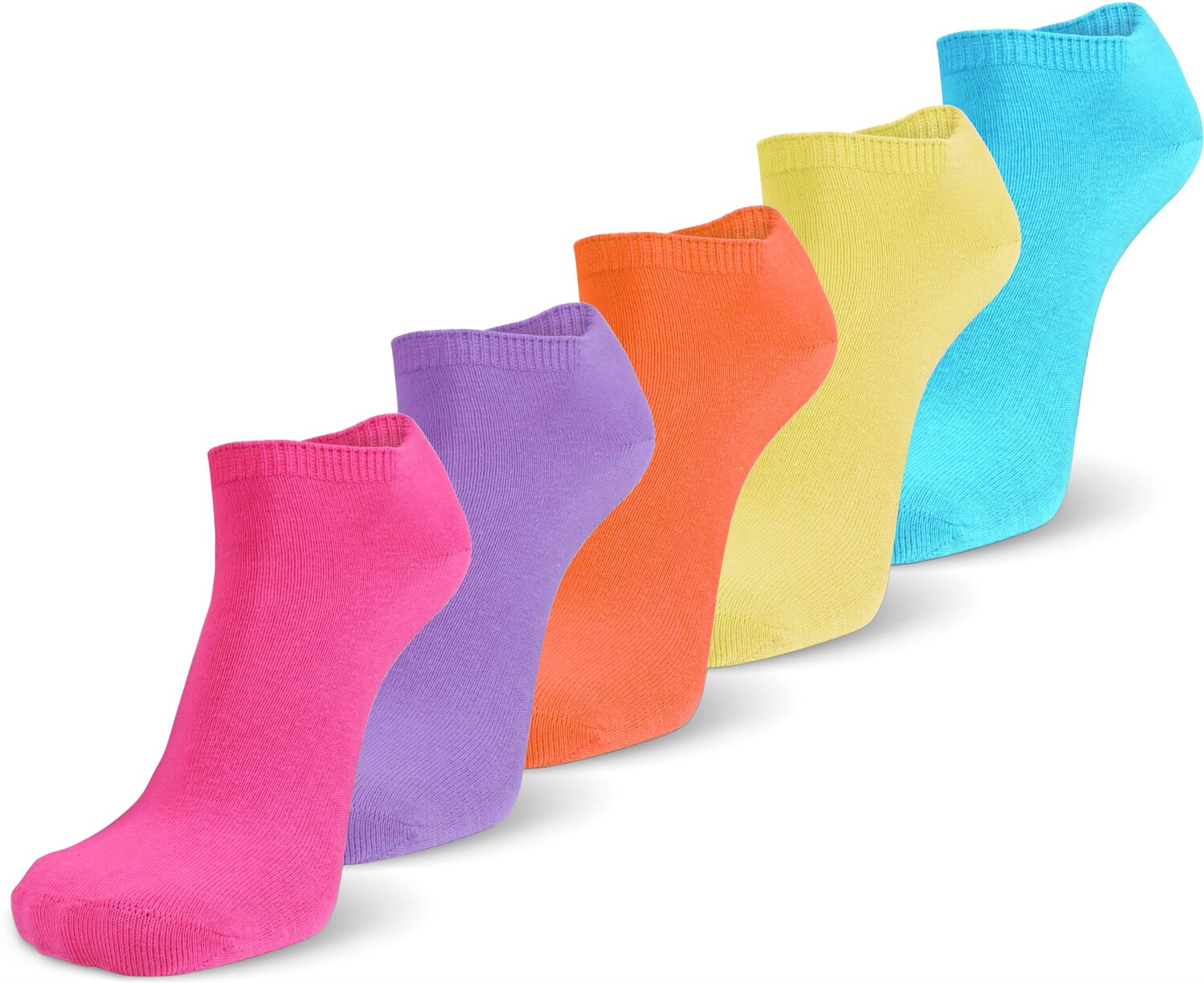 

Носки normani 15 шт Sneaker American, цвет Pink/Lila/Orange/Gelb/Türkis