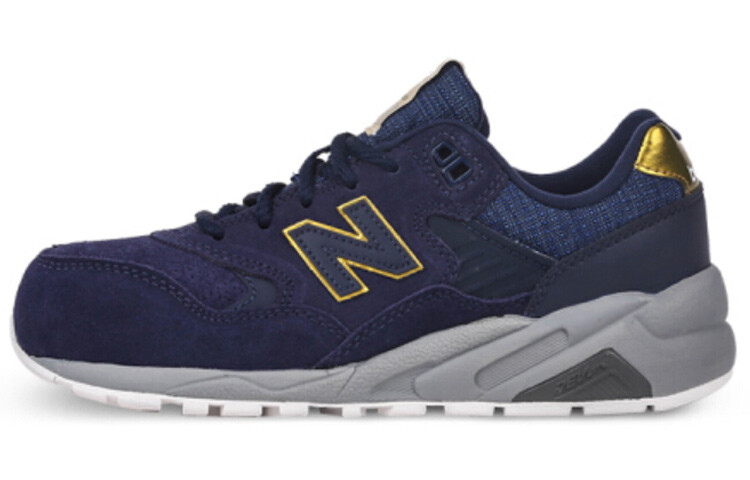 

Кроссовки женские NB 580 с низким верхом, темно-синие New Balance