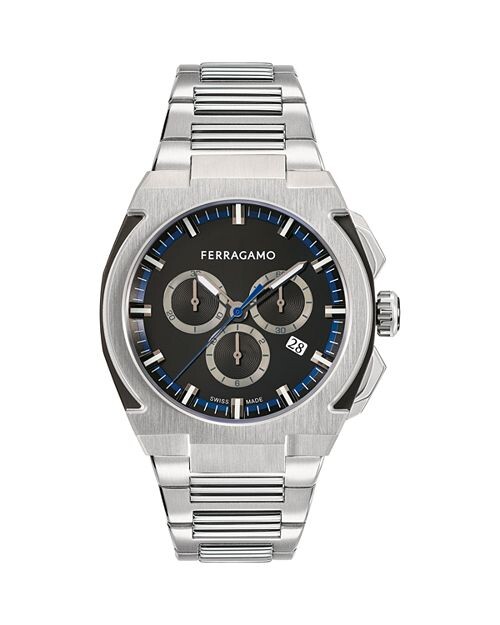 

Хронограф Ferragamo Edge Chrono, 43 мм Ferragamo, цвет Black