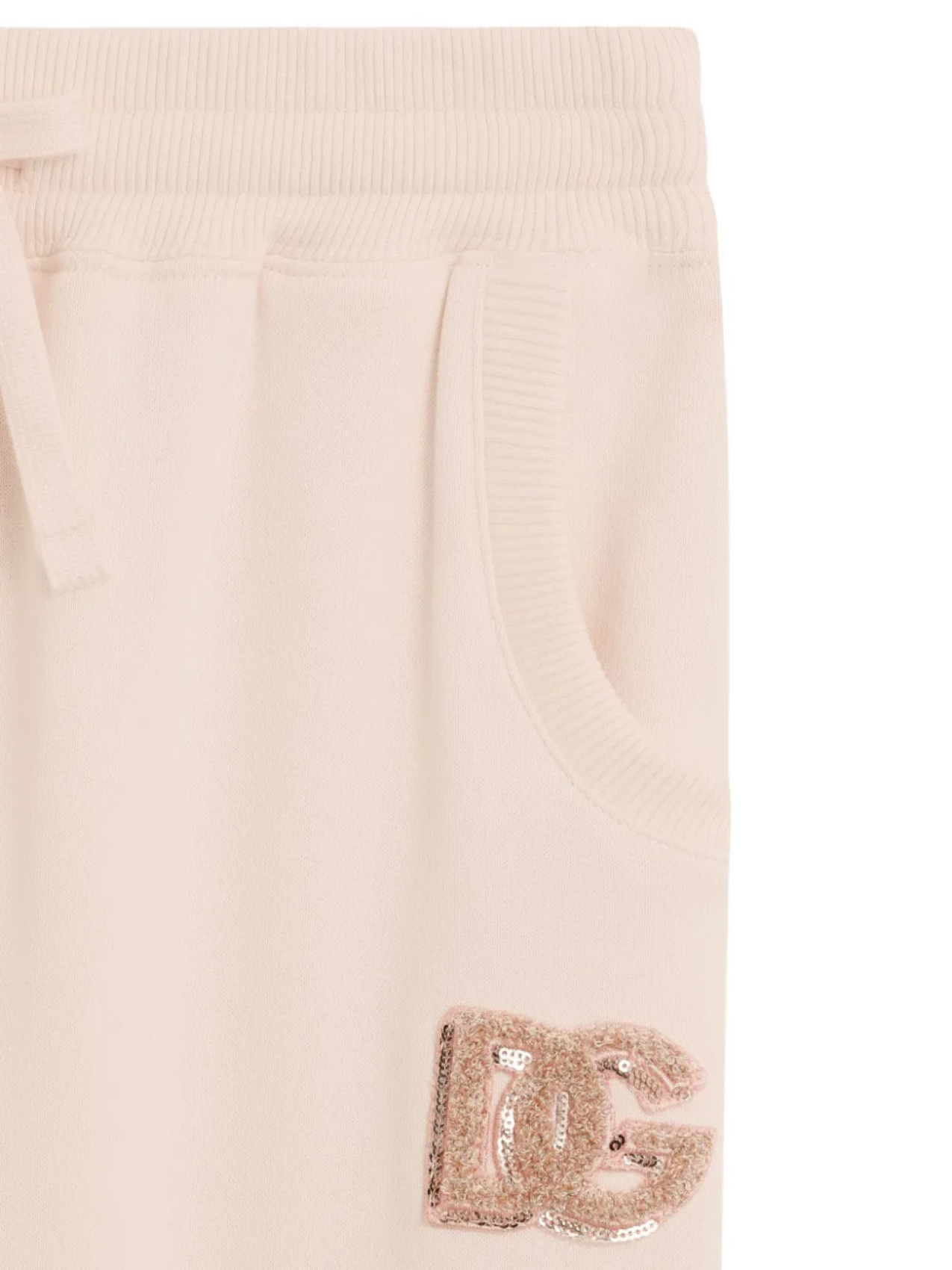Спортивные брюки с логотипом Dolce & Gabbana Kids, розовый — фото 4
