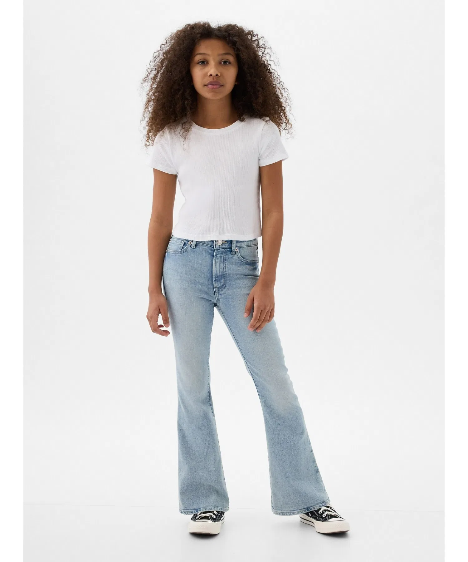 Детские джинсы Washwell High-Rise '70s Flare Denim — фото 3