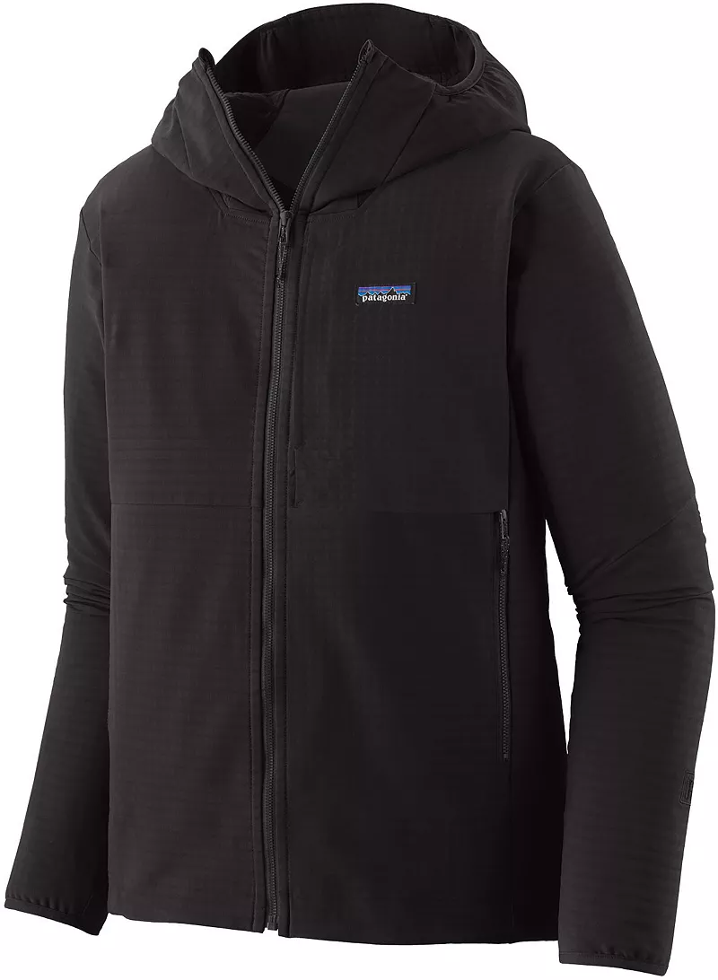 

Мужская флисовая толстовка Patagonia R1 TechFace, черный