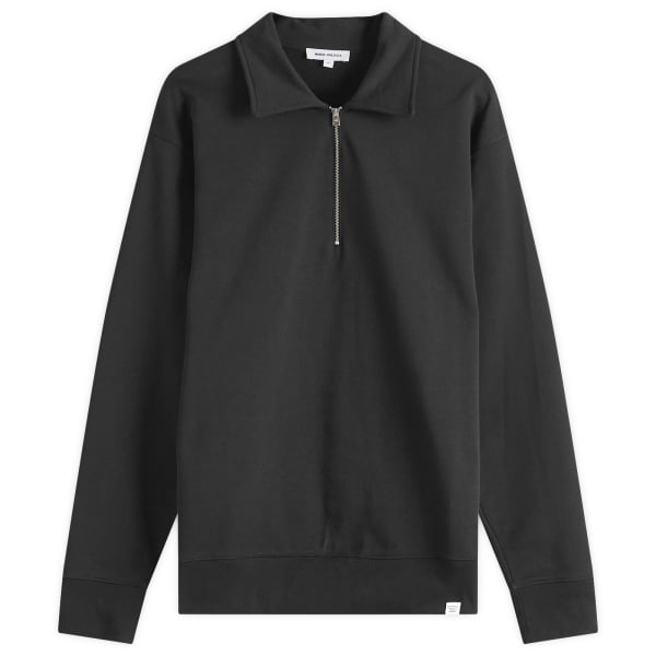 

Свободная толстовка с логотипом Ketel на молнии до середины бедра Norse Projects, черный