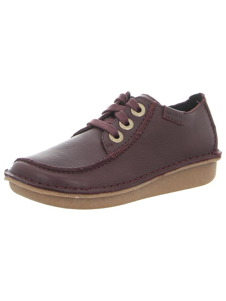 

Низкие кроссовки Clarks, бордо