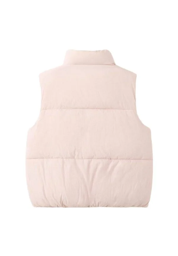 Детский жилет Mango Kids, Pink — фото 4