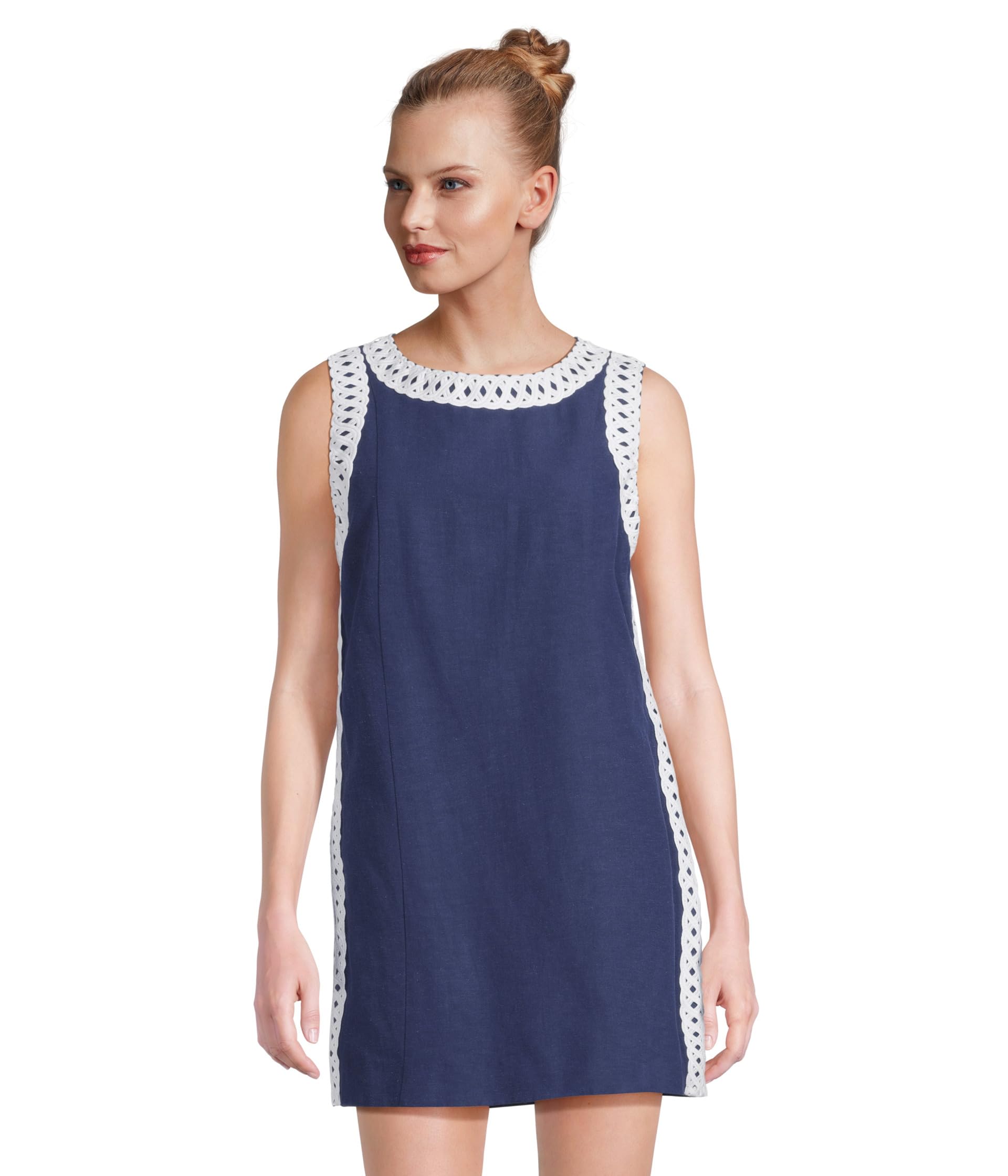 

Платье Lilly Pulitzer Sadie Shift Romper, цвет Low Tide Navy