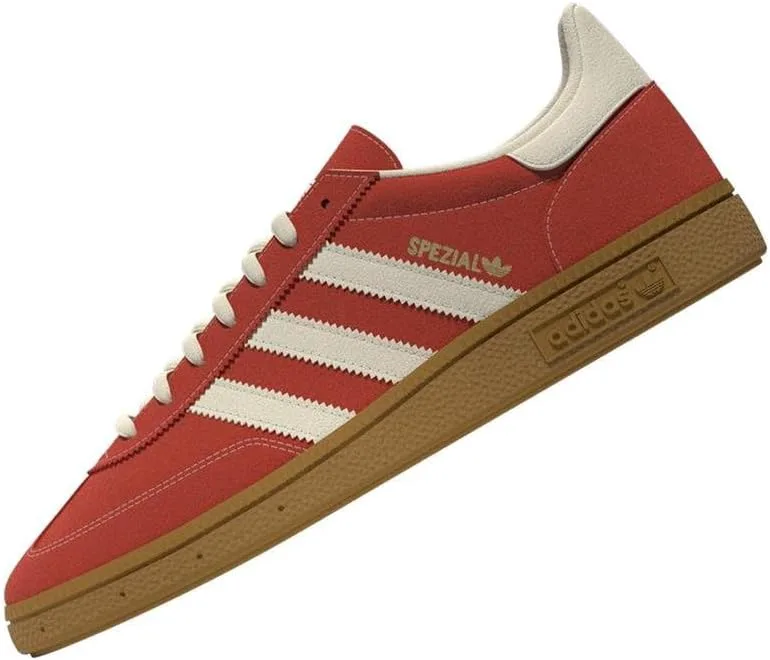 Мужские кроссовки Adidas с низким вырезом, красный/кремовый — фото 3