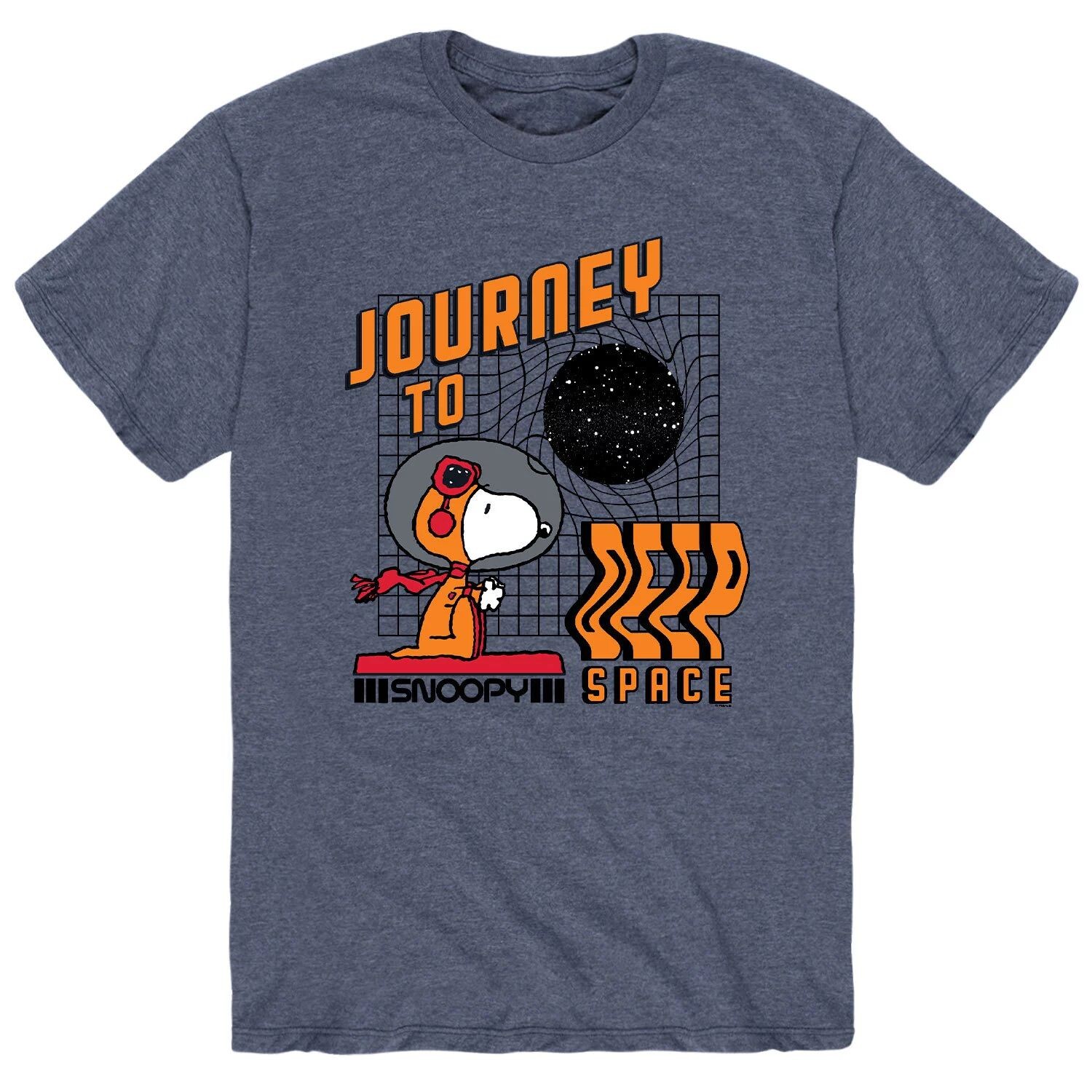 

Мужская футболка Peanuts Snoopy Journey To Deep Space Licensed Character