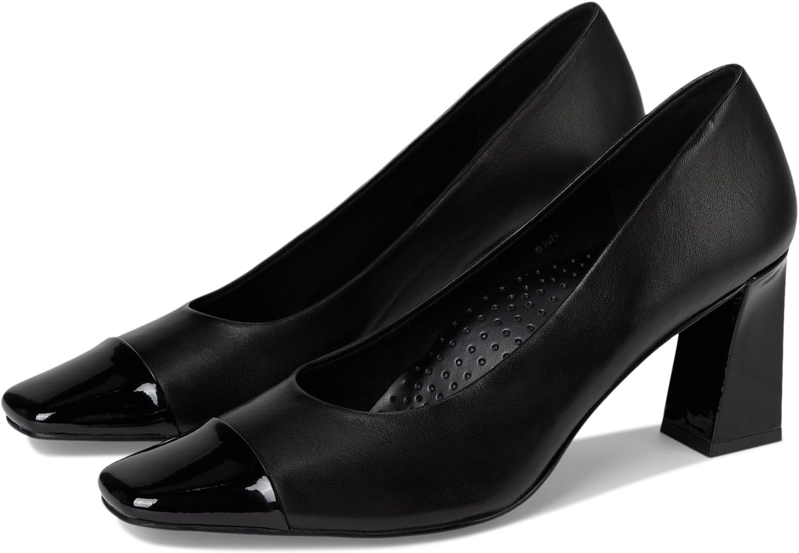 Туфли Vaneli Women's Fadela, Black Nappa/Patent