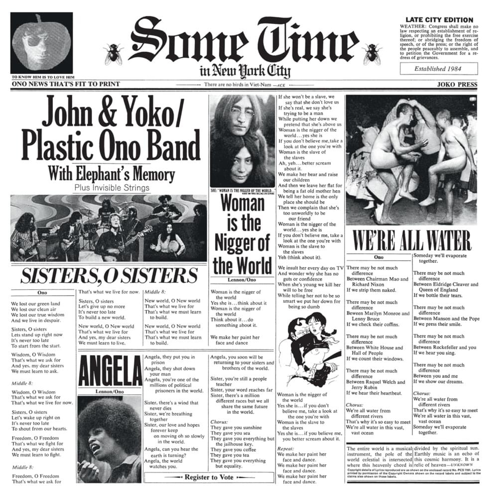

Виниловая пластинка JOHN LENNON - SOME TIME IN NEW YORK CITY