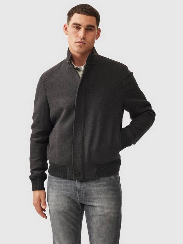 

Бомбер Miramar из органического хлопка Rodd & Gunn, Charcoal