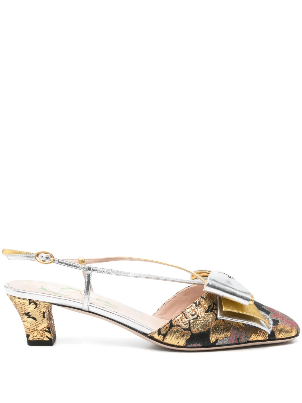 Туфли Bowow 45 VALENTINO GARAVANI, серебяный