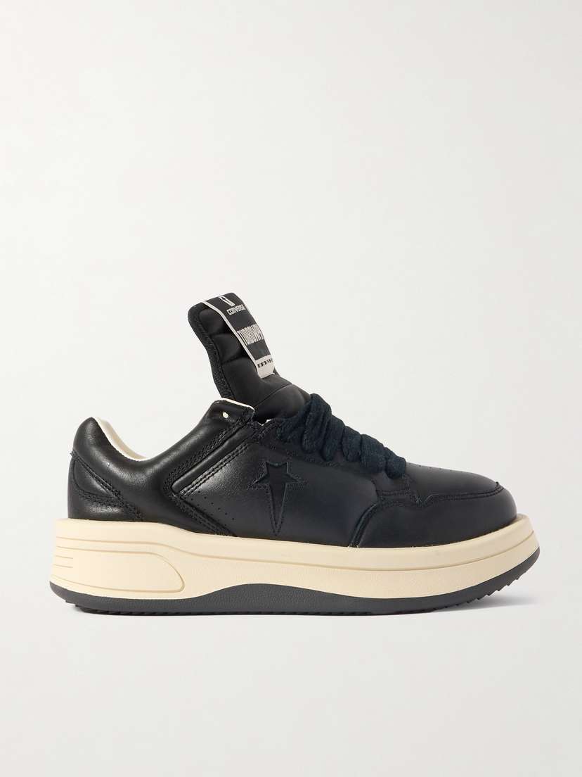 Кроссовки Converse Inflated TurboWPN из кожи Rick Owens, черный