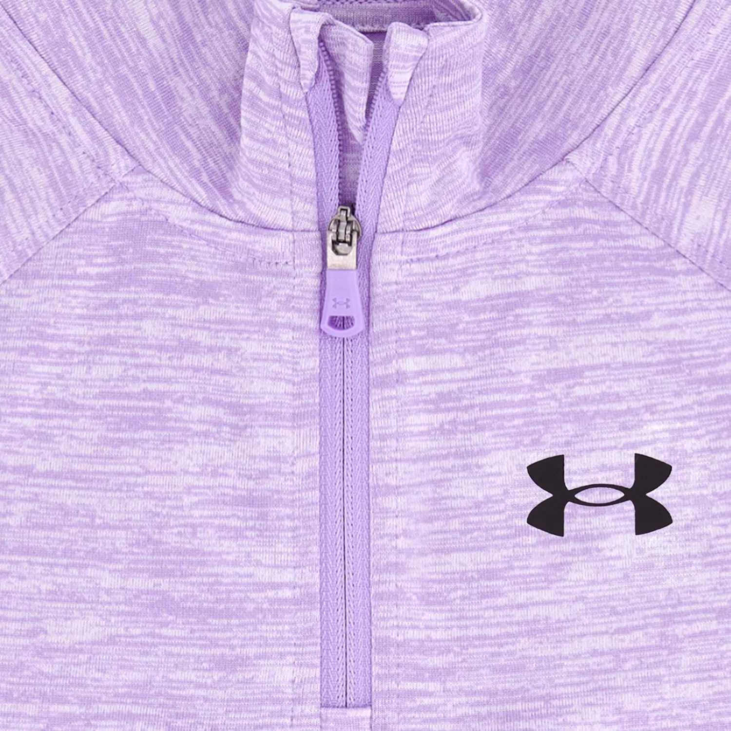 Детский спортивный костюм Under Armour, топ с молнией и леггинсы, Transparent — фото 2