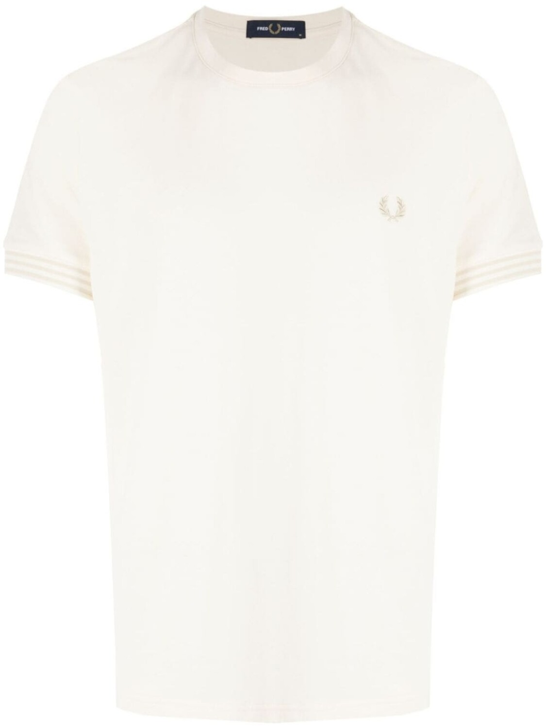 

Fred Perry футболка с вышивкой Laurel Wreath, белый