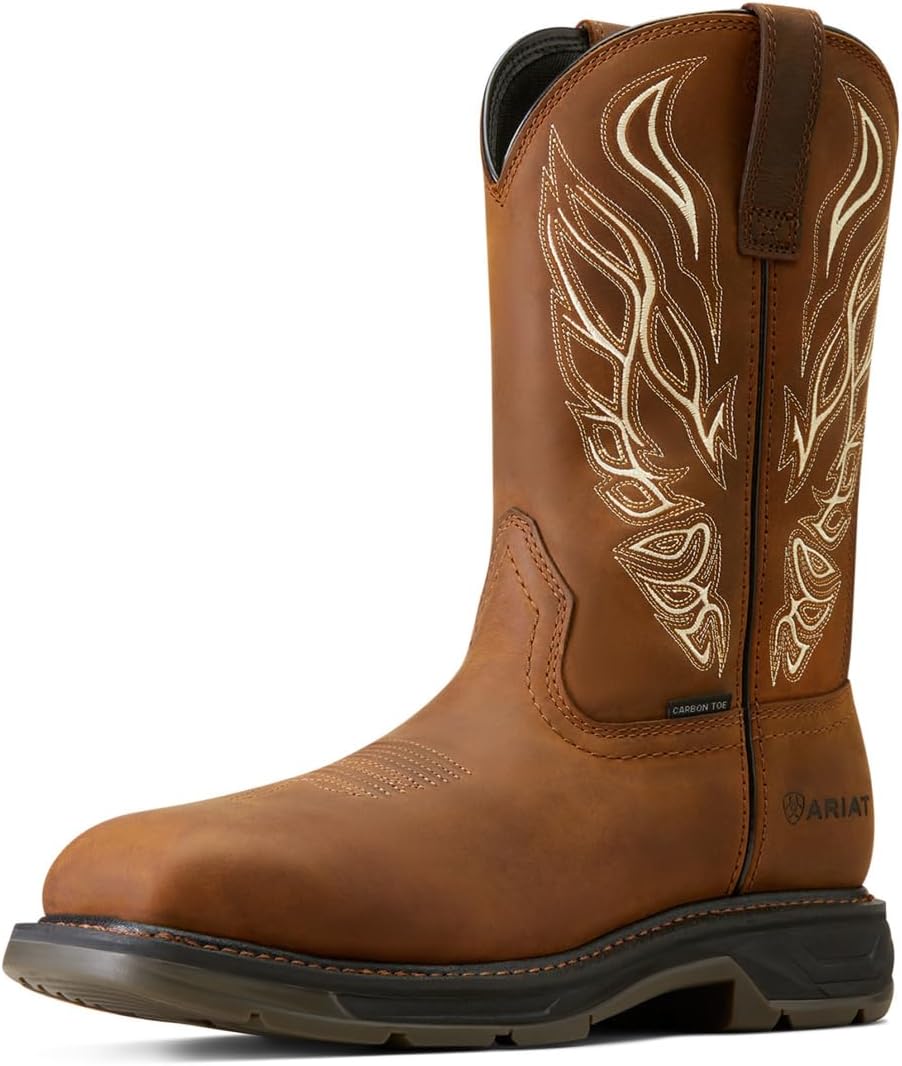 

Мужские ботинки Ariat Workhog Xt Phoenix с защитным носком из углеродного волокна, коричневый