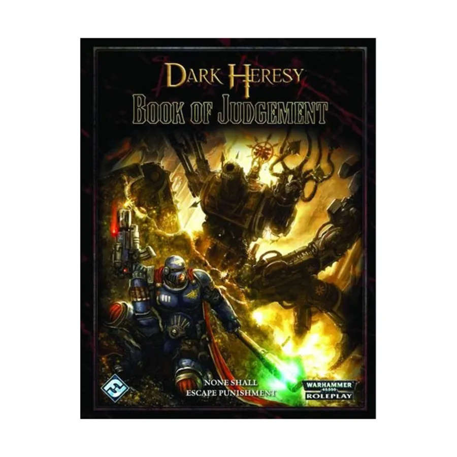 

Book of Judgement, Warhammer 40,000 Role Playing - Dark Heresy (1st Edition) (Fantasy Flight Games), твердый переплет