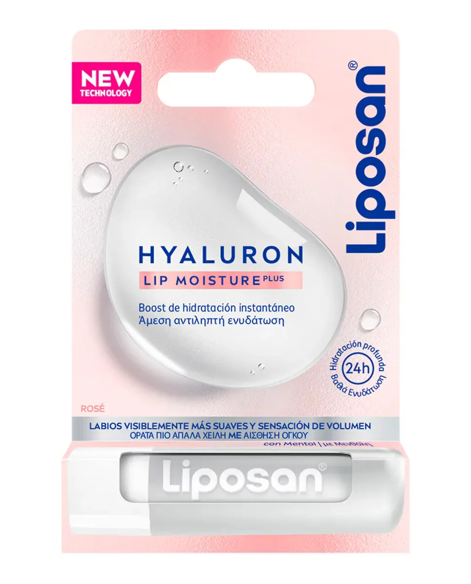 Бальзам для губ Liposan Hyaluron Lip Moisture Plus Rosé 5.2 г