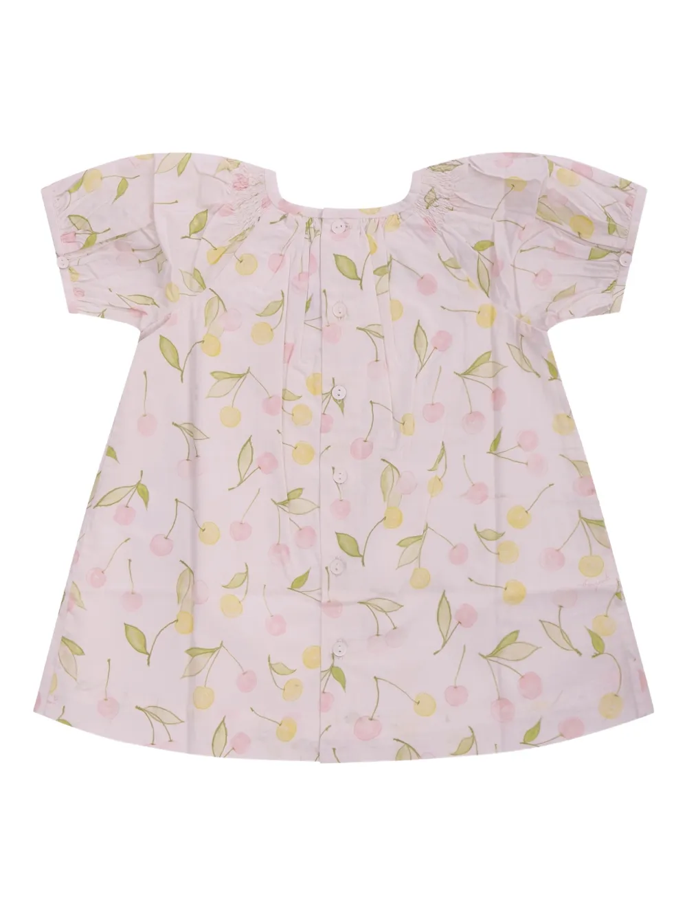 

Платье Luce из хлопка с принтом Bonpoint, белый