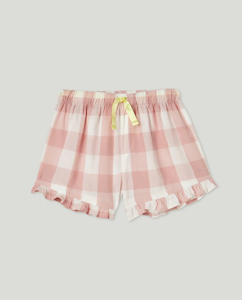 

Пижамные штаны с принтом для девочки Cotton Juice, розовый