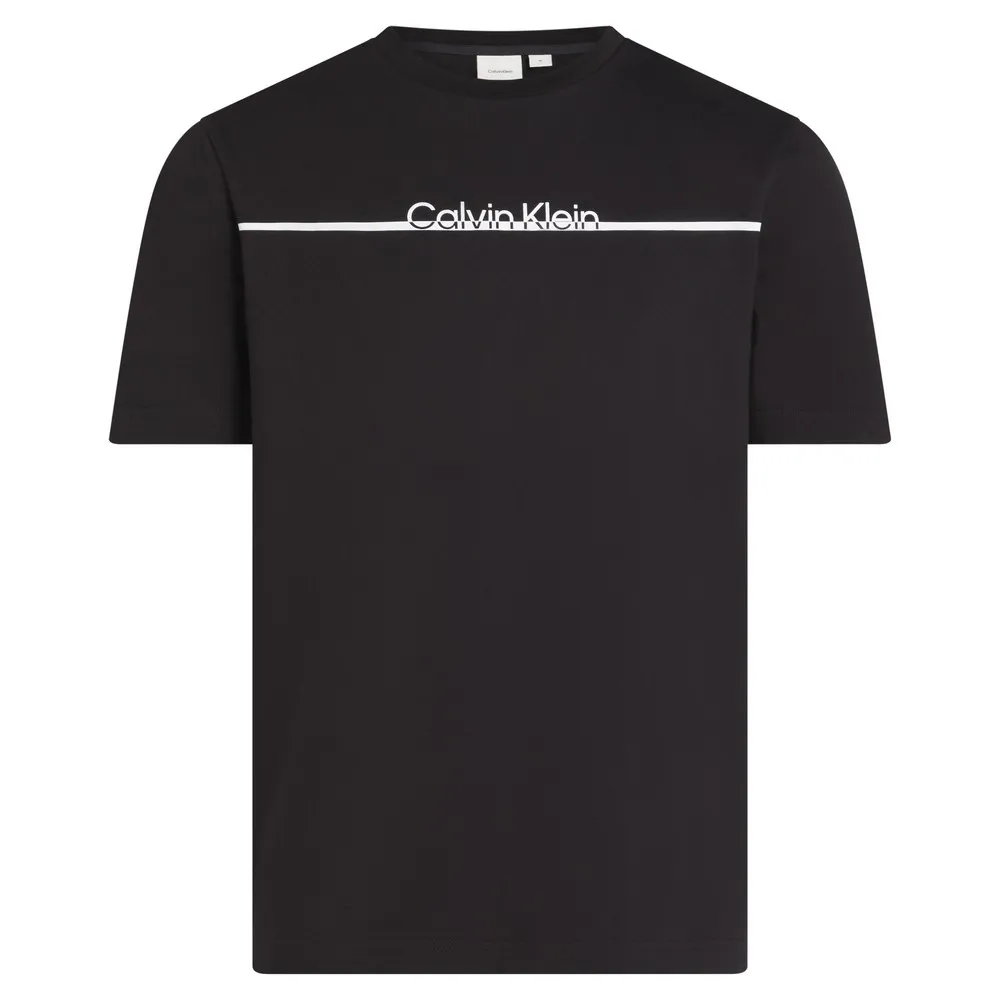 

Футболка Calvin Klein Split Line Logo, черный